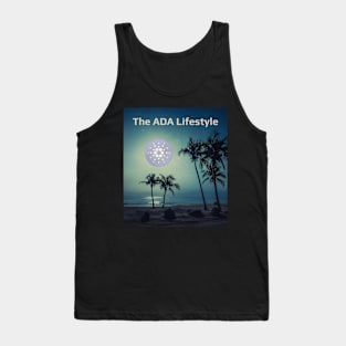 Cardano lifestyle ADA Crypto Moon cryptocurrency Tank Top